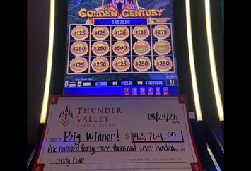 Big Win! $108,452!