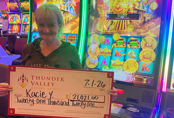 $21,021 Winner